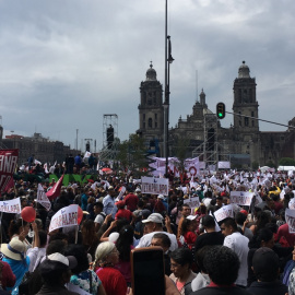 Manifestación mexicana. / Anna Portella