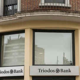 Una de las oficinas de Triodos Bank en España. / EUROPA PRESS