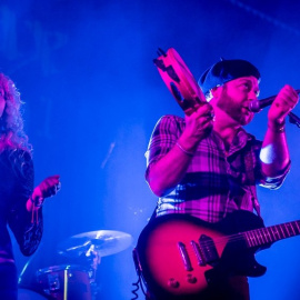 4/12/22 Una imagen de la actuación de Moura.