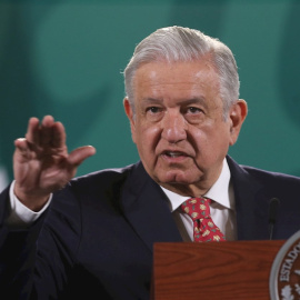 14/09/2021 El presidente de México, Andrés Manuel López Orador en la rueda de prensa de este martes