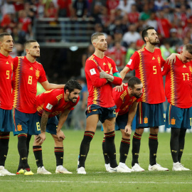 La selección española, eliminada del Mundial de Rusia./REUTERS