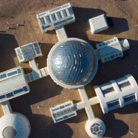 Instalaciones en el Planeta Marte.