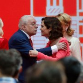 Joaquín Leguina, expulsado del PSOE por apoyar a Ayuso en la campaña electoral