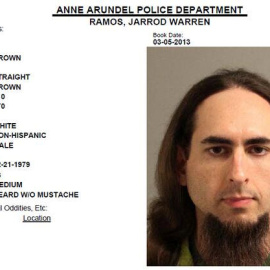 Jarrod Ramos, el principal sospechoso de la matanza en un periódico local de Maryland en el que han muerto cinco periodistas./REUTERS