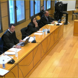 Foto de archivo del juicio contra el acusado de matar a su pareja en Santander.