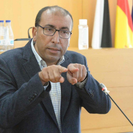 El exdiputado en Ceuta Mohamed Alí, en una imagen de archivo en la Asamblea ceutí.
