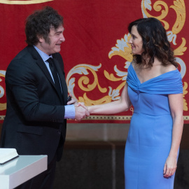 Javier Milei e Isabel Díaz Ayuso.