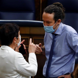 Pablo Iglesias Mertxe Aizpurua Congreso