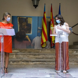 Yolanda Díaz y Mónica Oltra