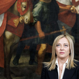 La primera ministra italiana, Giorgia Meloni, en un acto en Roma, a 2 de noviembre de 2022.