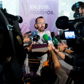 El secretario de Organización y Programa de Podemos, Pablo Echenique.EFE/Raúl Caro