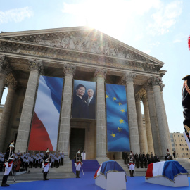 Simone Veil es inhumada en el Pantheon./REUTERS