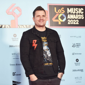 Dani Martín, en la gala de Los40 Music Awards 2022.
