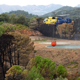 14/09/2021 Labores de extinción en Sierra Bermeja