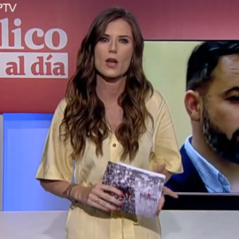 Nùria Martínez en el informativo 'Público al Día'