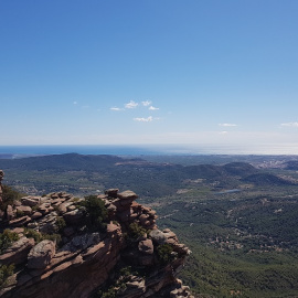 Mirador del Garbí, en la Serra de la Calderona.