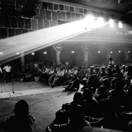 Imagen de las Jornadas Libertarias de Barcelona en julio de 1977.