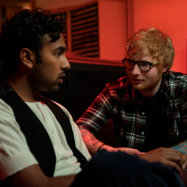 Himesh Pater y Ed Sheeran, en una escena de la película