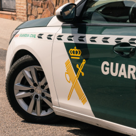 Un coche de la Guardia Civil, a 5 de junio de 2024, en Toledo, Castilla-La Mancha.