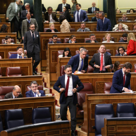 Pleno extraordinario del Congreso de los Diputados celebrado este jueves en Madrid.