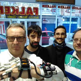 Santander Explorer apoya un proyecto de exoesqueleto para que enfermos de espasticidad puedan vivir con normalidad