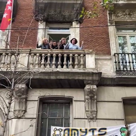 Segundo día del encierro de médicos en la Consejería de Sanidad de Madrid