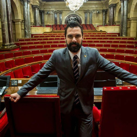 Roger Torrent, presidente del Parlament. EFE