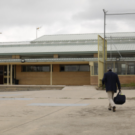 Imagen del extesorero del PP Luis Bárcenas volviendo a la cárcel de Soto del Real tras disfrutar de un permiso de seis días. - Europa Press
