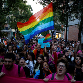Manifestación organizada por Orgullo Critico Madrid. - REUTERS