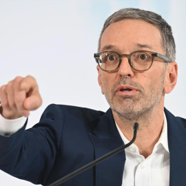 Herbert Kickl, líder del Partido de la Libertad de Austria (FPÖ)