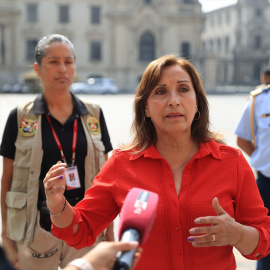 La presidenta peruana, Dina Boluarte.