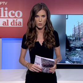 Nùria Martínez en el informativo 'Público al Día' del 4 de julio de 2019