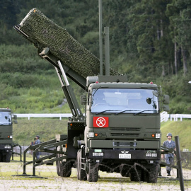 Antimisiles japoneses.REUTERS/Kyodo Kyodo