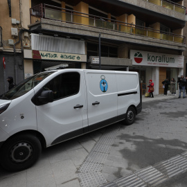 Inmediaciones de la calle San Miguel de Zaragoza donde un hombre ha asesinado a su mujer, a 20 de diciembre de 2022.