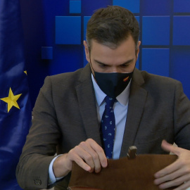 Pedro Sánchez participa en la reunión del Consejo Europeo por videoconferencia