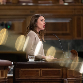 Irene Montero: "No hemos podido evitar que la transfobia se hiciese hueco durante la tramitación de esta ley"