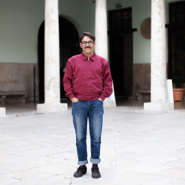 Elías Taño en una entrevista para 'Público'.