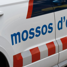 Un vehículo de los Mossos.