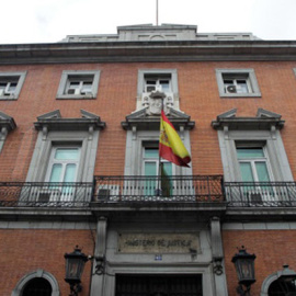 Fachada del Ministerio de Justicia. LA MONCLOA