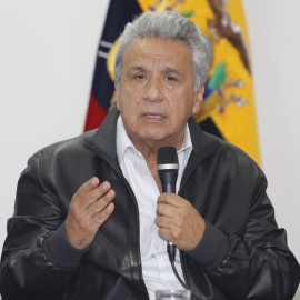 Lenín Moreno en una imagen cedida por la Presidencia de Ecuador. / EFE