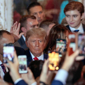 El expresidente de los Estados Unidos, Donald Trump, en una imagen de archivo tomada el pasado mes de noviembre.