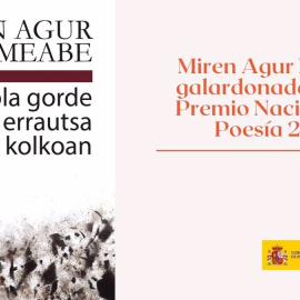 La poetisa vasca Miren Agur Meabe, Premio Nacional de Poesía 2021