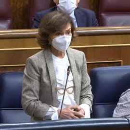 Gamarra: "Señora vicepresidenta, ¿cómo valora los primeros días de EH Bildu en la dirección del Estado?