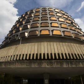 Edifici del Tribunal Constitucional a Madrid.