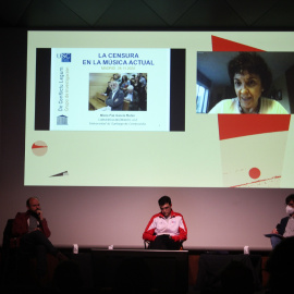 Imagen de la mesa redonda sobre la censura artística.