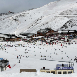 Vista de la estación de esquí de Sierra Nevada (Granada). E.P.