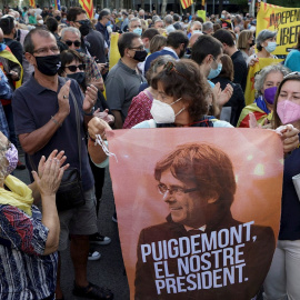 Manifestación Puigdemont