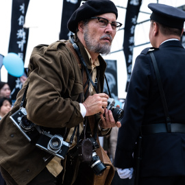 Johnny Deep en el 'Fotografo de Minamata'.