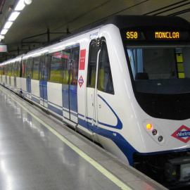 Estación de la Línea 3 del Metro de Madrid.