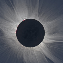 Imagen del Sol tomada desde Palu, Indonesia.